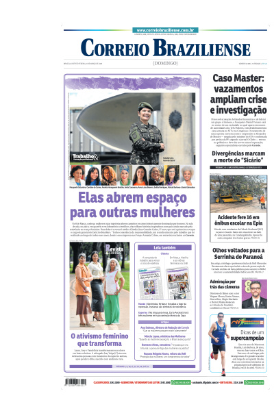 Correio Braziliense - Edição de 08 de Março de 2026