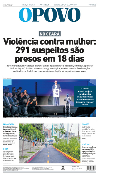 O POVO - Edição de 10 de Março de 2026