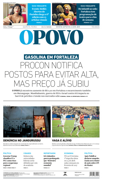 O POVO - Edição de 12 de Março de 2026
