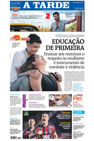 A TARDE - Edição de 15 de Março de 2026