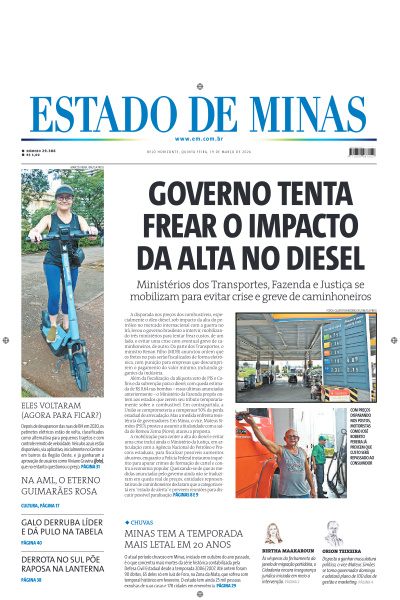 Estado de Minas - Edição de 19 de Março de 2026