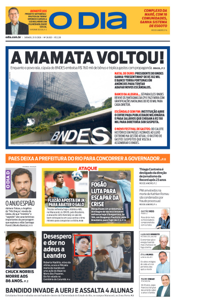 O DIA - Edição de 21 de Março de 2026