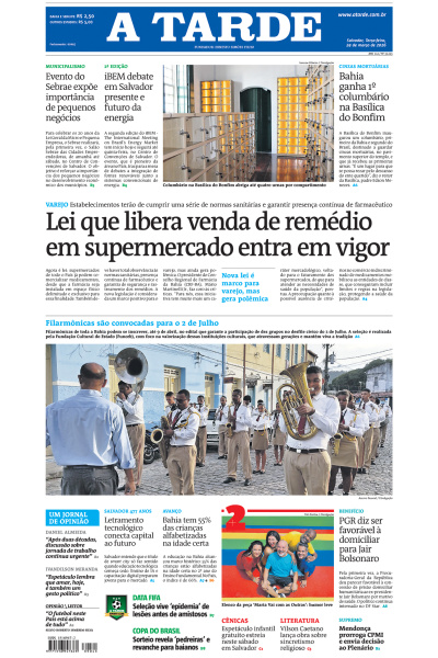 A TARDE - Edição de 24 de Março de 2026