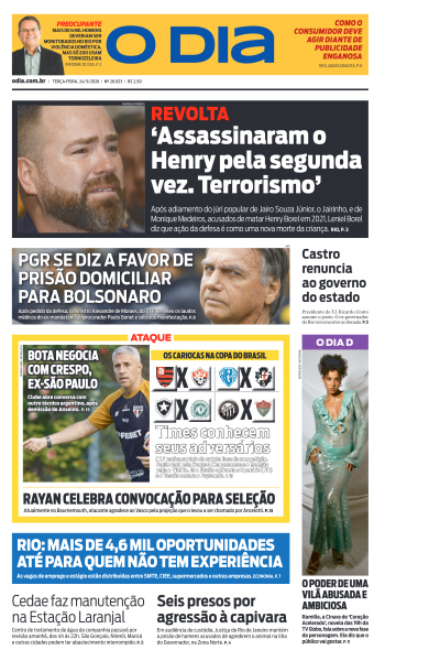 O DIA - Edição de 24 de Março de 2026