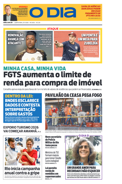 O DIA - Edição de 25 de Março de 2026