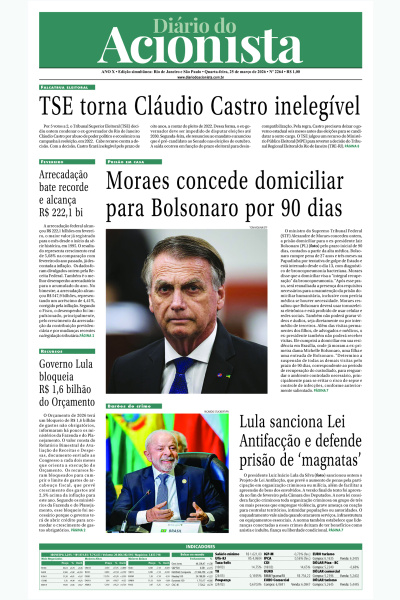 Diário do Acionista - 25 de março de 2026