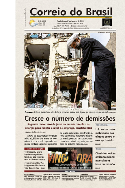 Correio do Brasil - Edição de 29 de Março de 2026
