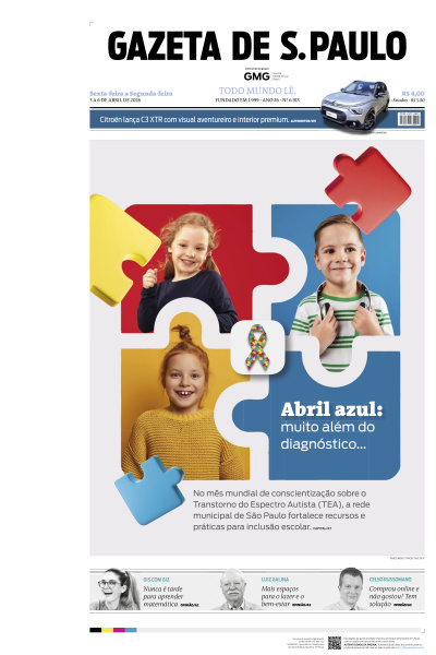 Gazeta de S. Paulo - Edição de 06 de Abril de 2026