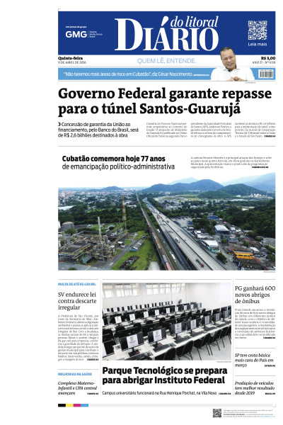 Diário do Litoral - Edição de 14 de Abril de 2026