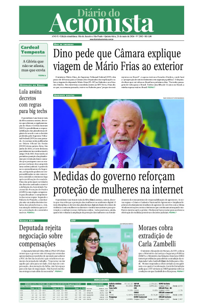 Diário do Acionista - 21 de maio de 2026