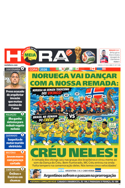 MEIA HORA - Edição de 04 de Julho de 2026