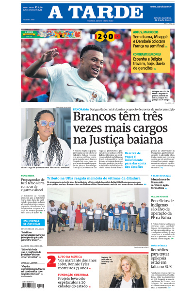 A TARDE - Edição de 10 de Julho de 2026