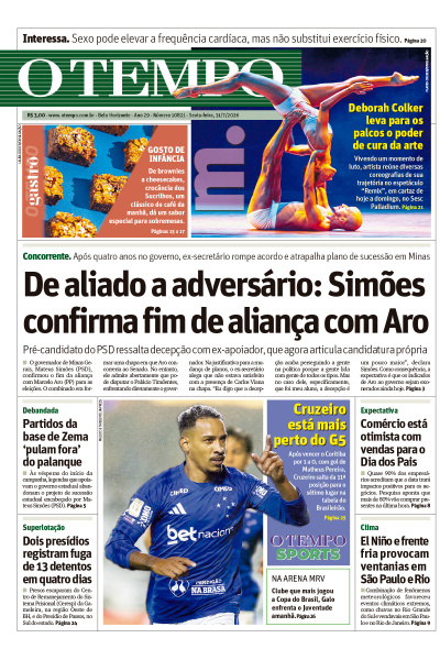 O TEMPO - Edição de 31 de Julho de 2026