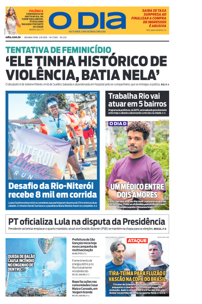 O DIA - Edição de 03 de Agosto de 2026