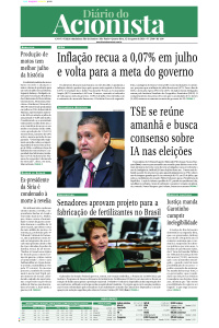Diário do Acionista - 12 de agosto de 2026