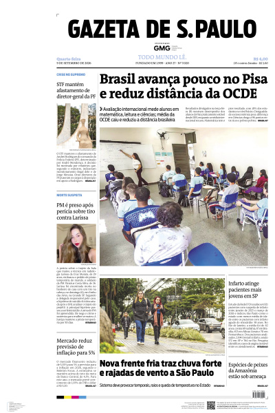 Gazeta de S. Paulo - Edição de 09 de Setembro de 2026