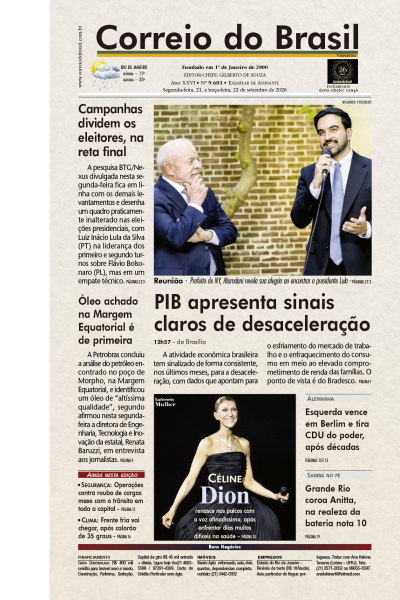 Correio do Brasil - Edição de 22 de Setembro de 2026
