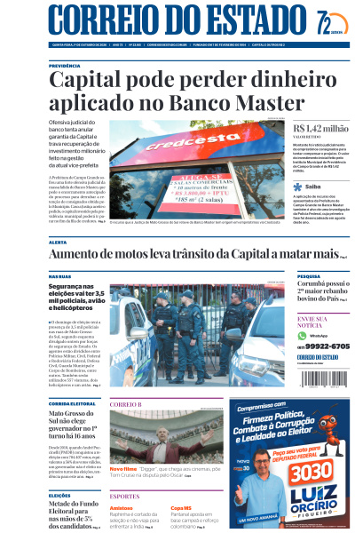 Correio do Estado - Edição de 01 de Outubro de 2026