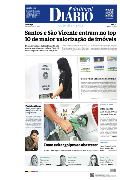 Diário do Litoral - Edição de 05 de Outubro de 2026