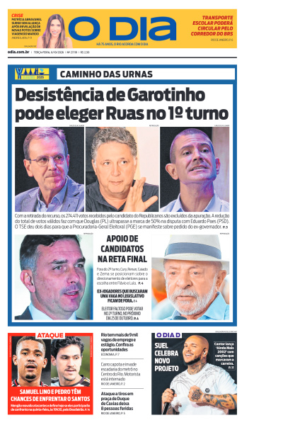 O DIA - Edição de 06 de Outubro de 2026
