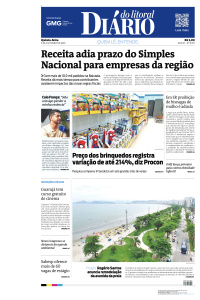 Diário do Litoral - Edição de 08 de Outubro de 2026
