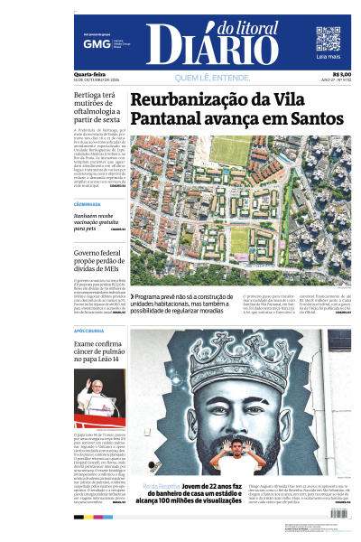Diário do Litoral - Edição de 14 de Outubro de 2026
