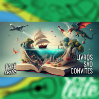 Café Com Leite Especial - Livros são convites
