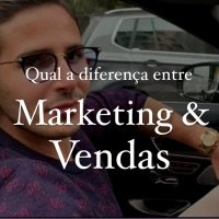 53 - Qual a diferença entre marketing e vendas?