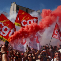 Education protests continue in France