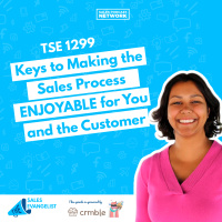 TSE 1299: Keys to Making the Sales Process ENJOYABLE for You and the Customer