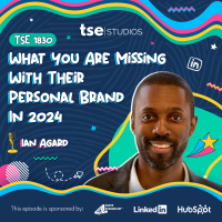 What You Are Missing With Their Personal Brand In 2024 | Ian Agard - 1830