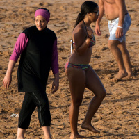 French seaside towns ban the burkini