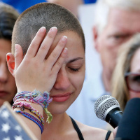 Students take the lead in US gun control debate