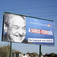 Anti-Soros populist wins re-election in Hungary 