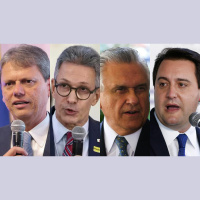 Disputa por herança de Bolsonaro aproxima governadores de direita em eventos pelo país