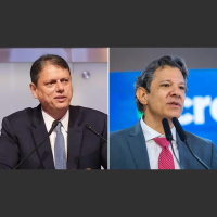 Desistências de Kataguiri e Paulo Serra reforçam polarização entre Tarcísio e Haddad em SP