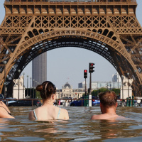 Western Europe hit by record-breaking heatwave