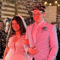 The Happy Pod: An island of strangers saved our wedding