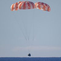 Artemis II splashdown