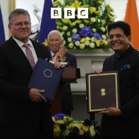 EU and India announce mother of all trade deals