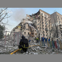 Ataque em grande escala da Rússica contra Kiev deixa 17 mortos e dezenas de feridos