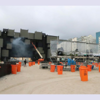 Palco de Copacabana entra em ajuste finais veja vias que serão interditadas