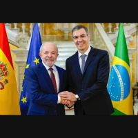 Em primeiro dia de agenda na Europa, Lula se reúne com chefe de Governo da Espanha