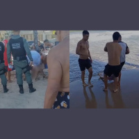 Jovem atacada por tubarão na praia de Boa Viagem segue internada em estado grave na UTI
