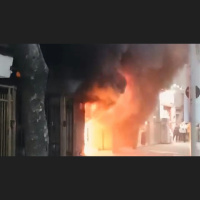 Morre idosa de 85 anos, vítima de incêndio em loja de motos elétricas em Copacabana