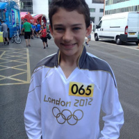 @bbclondon949 12 year old Christian Aquino will carry the #Olympictorch shortly