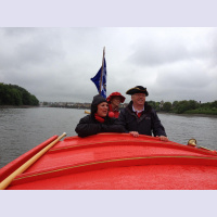 Vanessa Feltz at the Thames River Pageant