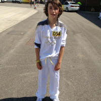 12 year old Jamie Delane @jdelane7 tells @annareporting about his moment with the #olympictorch.