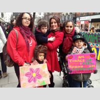 #millionwomenrise: You feel you are part of something really big, one survivor tells @annareporting as women from across the country and Europe gather on Oxford St. 