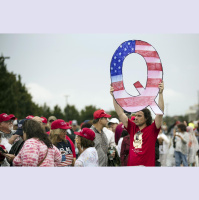 With #SaveTheChildren Rallies, QAnon Sneaks Into The Offline World